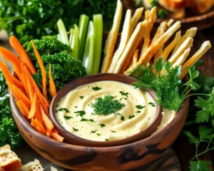 Recipe 1: Creamy Valbreso Cheese and Herb Dip