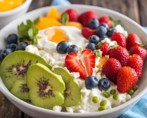 Cottage Cheese Breakfast Bowl