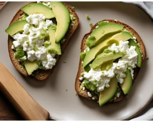 Cottage Cheese and Avocado Toast