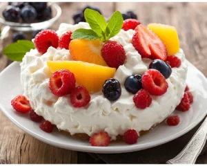 Cottage Cheese and Fruit Dessert