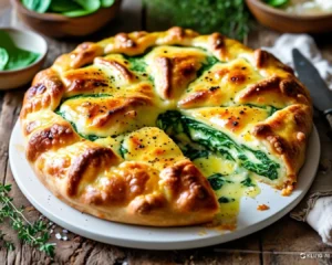 Recipe 4: Valbreso Cheese and Spinach Tart