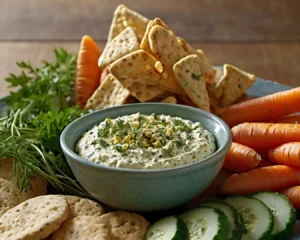 Herbed Corn and Cream Cheese Dip