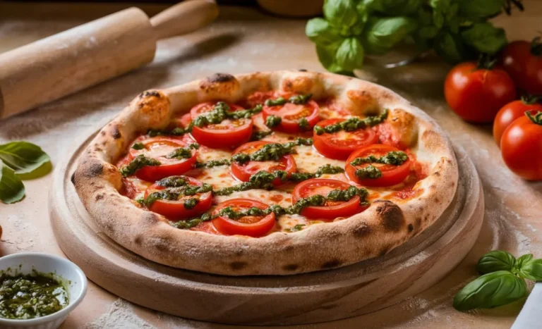 Perfect Pizza Dough Recipe Using 00 Flour, Whole Tomatoes, and Chimichurri for Ultimate Flavor