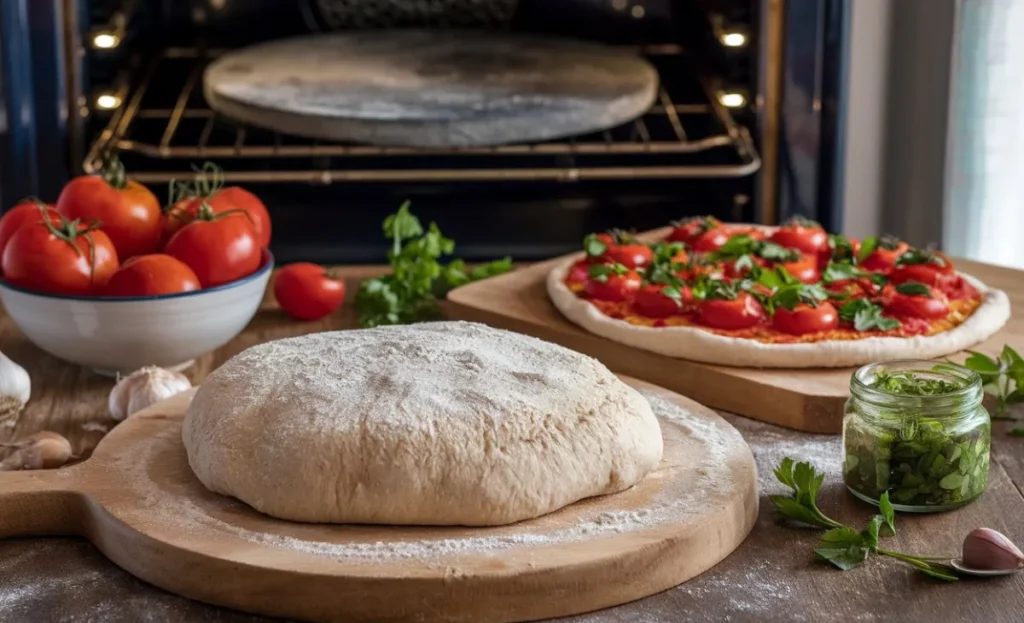 How to Make Pizza Dough with 00 Flour, Whole Tomatoes, and Chimichurri for a Unique Culinary Experience