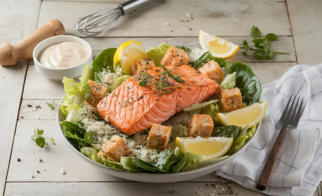 Top Health Benefits of Eating Salmon Caesar Salad Regularly