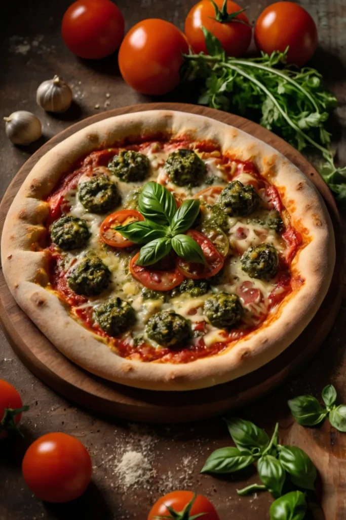 How to Make Pizza Dough Using 00 Flour: A Gourmet Twist with Whole Tomatoes and Chimichurri