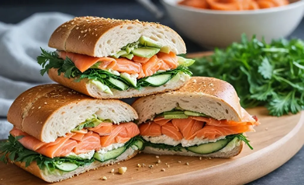 Easy Smoked Salmon Sandwich and Wrap Ideas