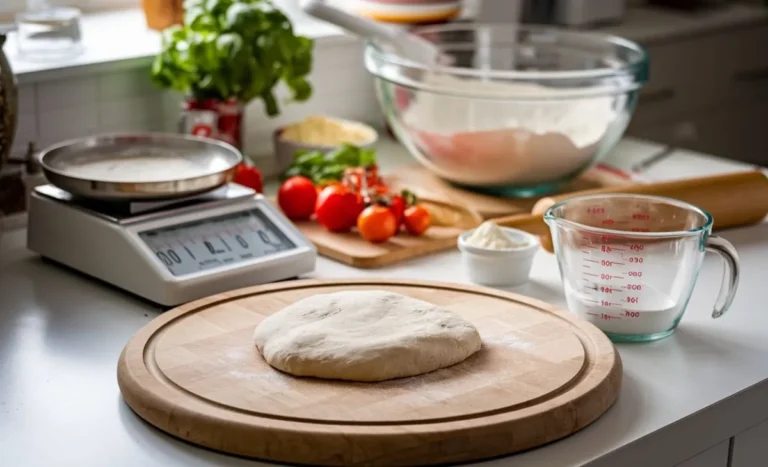 How to Make a 14 Inch Pizza Dough with the Ideal Weight for a Medium Crust Recipe