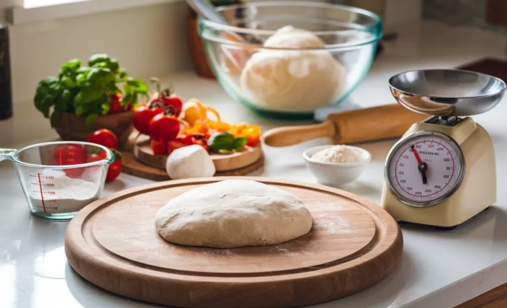 How to Make a 14 Inch Pizza Dough with the Ideal Weight for a Medium Crust Recipe