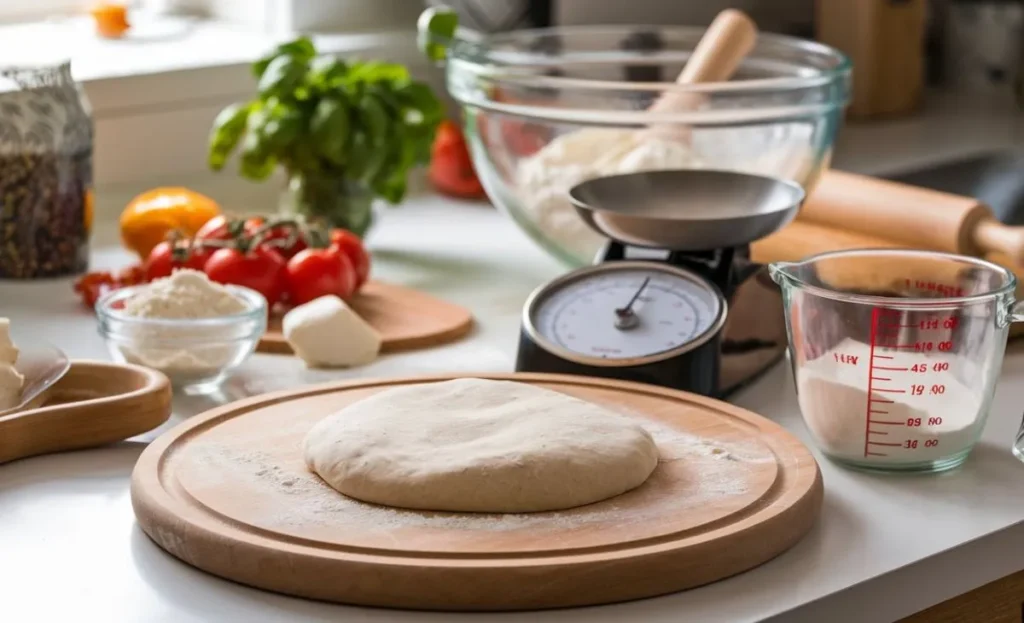 How to Make a 14 Inch Pizza Dough with the Ideal Weight for a Medium Crust Recipe