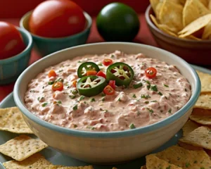 Creamy and Spicy Rotel Dip Recipe: Perfect for Game Day Gatherings