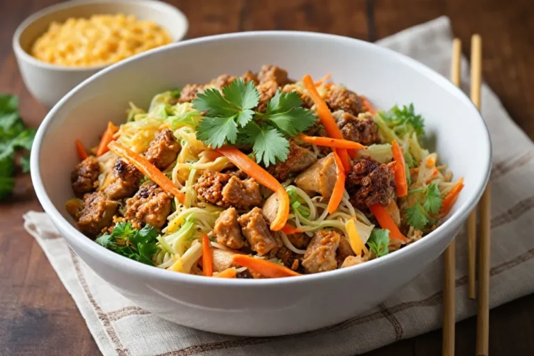 One-Pan Egg Roll in a Bowl Recipe: Delicious and Easy to Clean Up