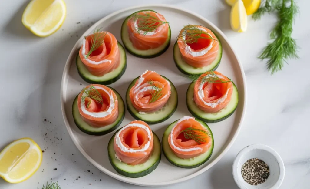 How to Make Chatelaine Smoked Salmon Roll on Cucumber: A Quick and Elegant Recipe