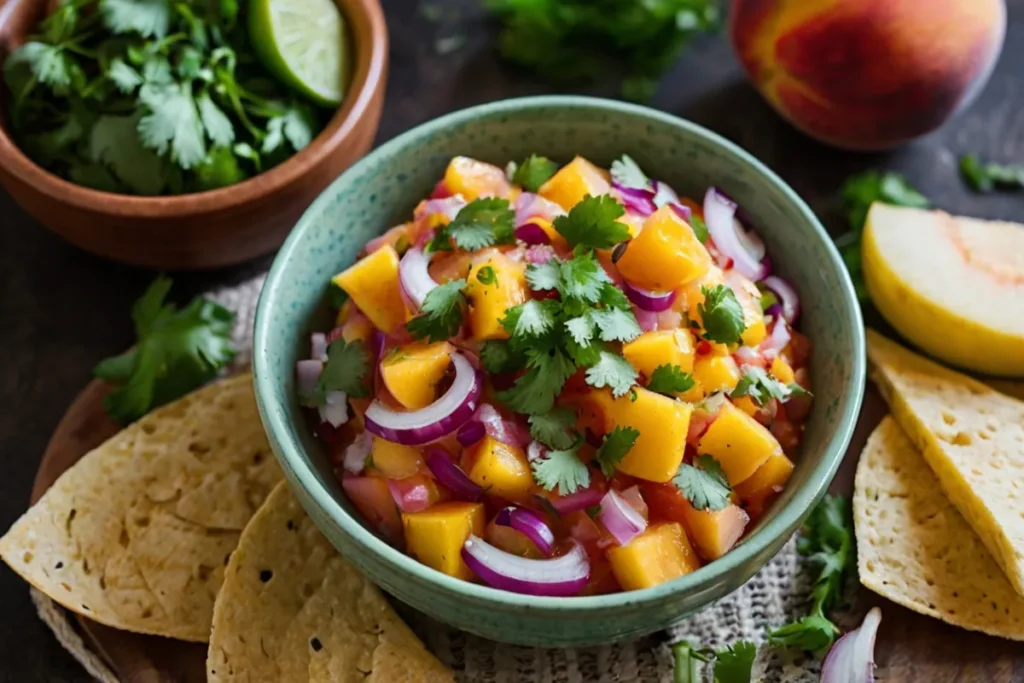 Easy Peach Salsa Dip Recipe: A Sweet and Spicy Twist for Any Occasion