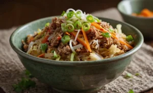 Egg Roll in a Bowl Recipe for Beginners: Step-by-Step Guide to a Flavorful Meal