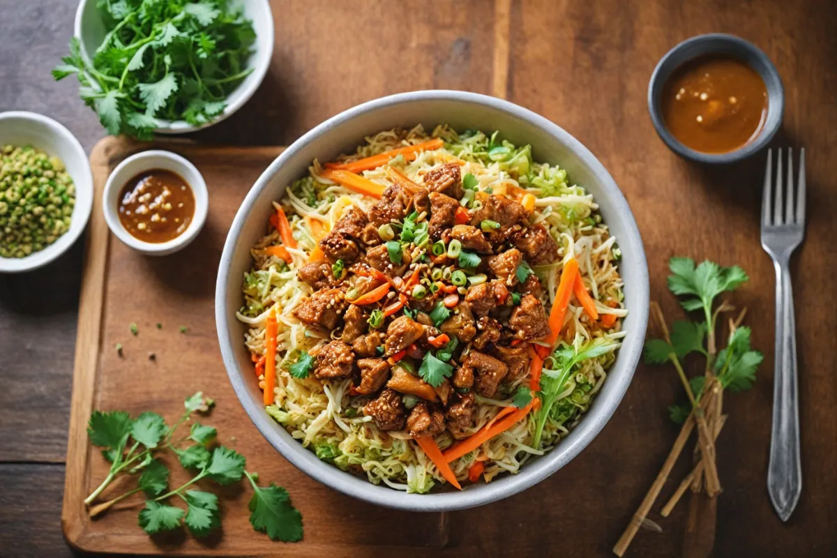 Healthy Meal Prep with Egg Roll in a Bowl Recipe: Step-by-Step Guide