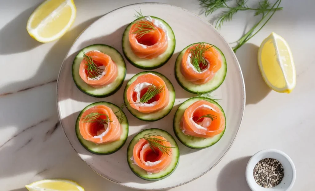 The Perfect Appetizer: Chatelaine Smoked Salmon Roll on Cucumber Recipe Guide