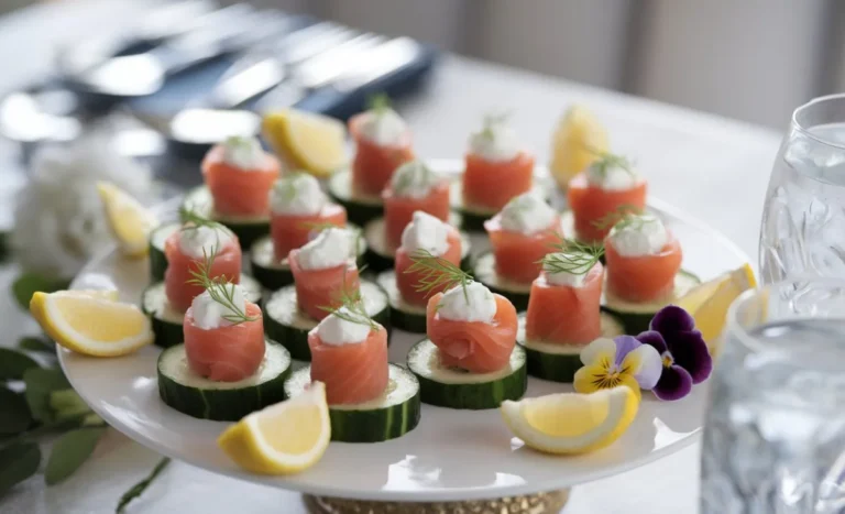 Chatelaine Smoked Salmon Roll on Cucumber Recipe: A Delicious and Refreshing Appetizer