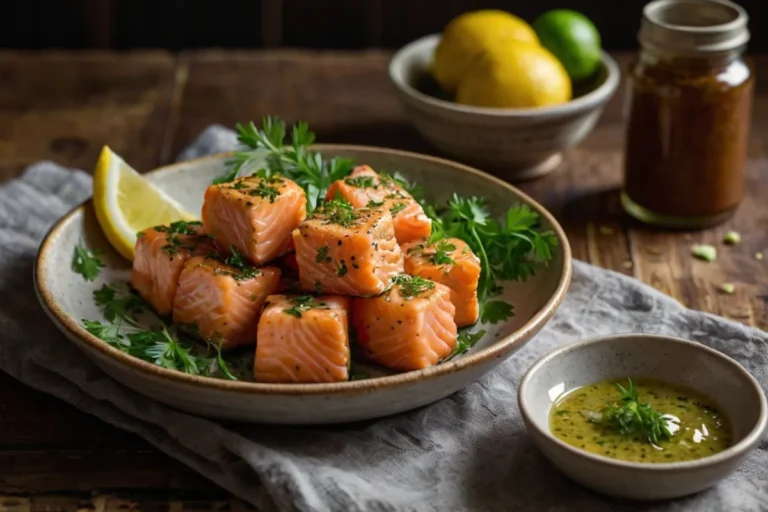 Salmon Bites (Baked) - The Healthy Maven