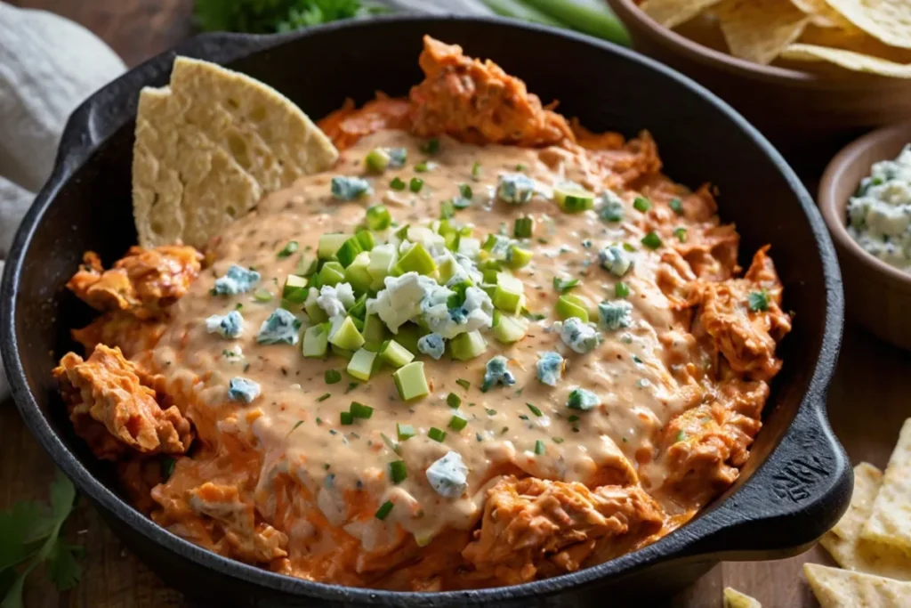 Buffalo Chicken Dip with Canned Chicken: A Budget-Friendly Crowd-Pleaser