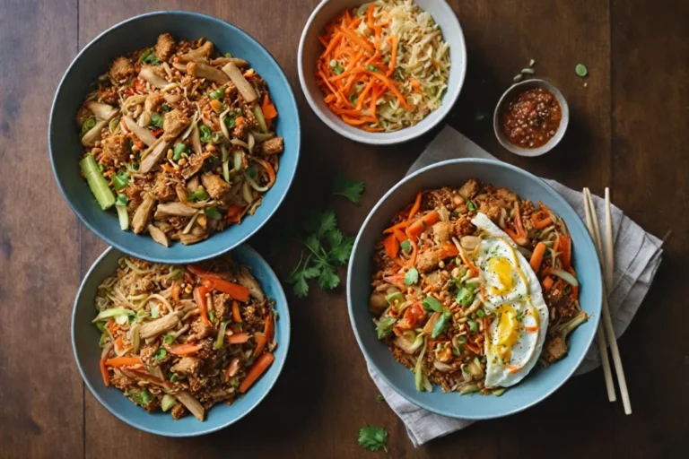 Egg Roll in a Bowl Recipe Variations: Explore Vegan, Spicy, and More