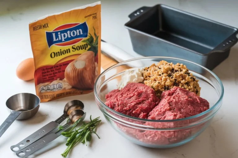 Classic Meatloaf Recipe with Lipton Onion Soup Mix: A Comfort Food Favorite