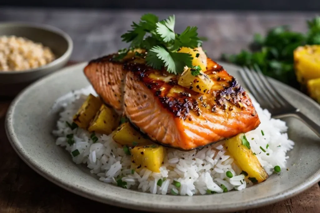 pineapple salmon