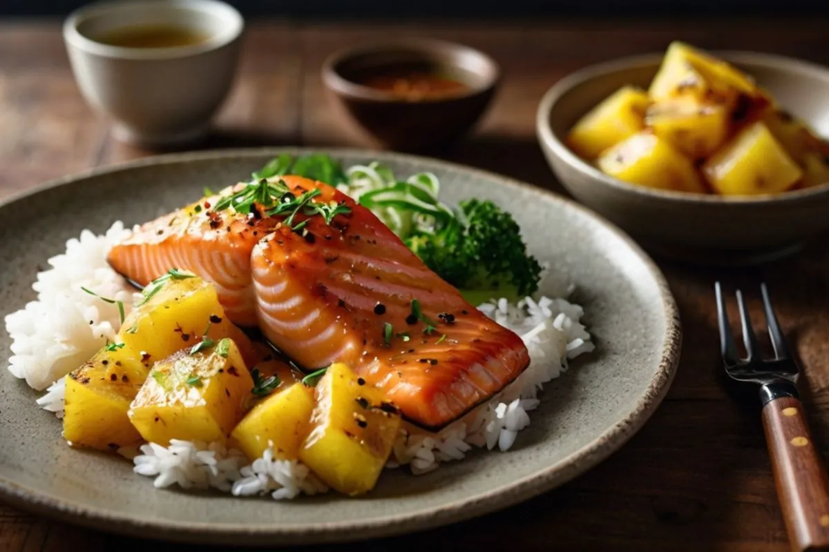 salmon pineapple recipe