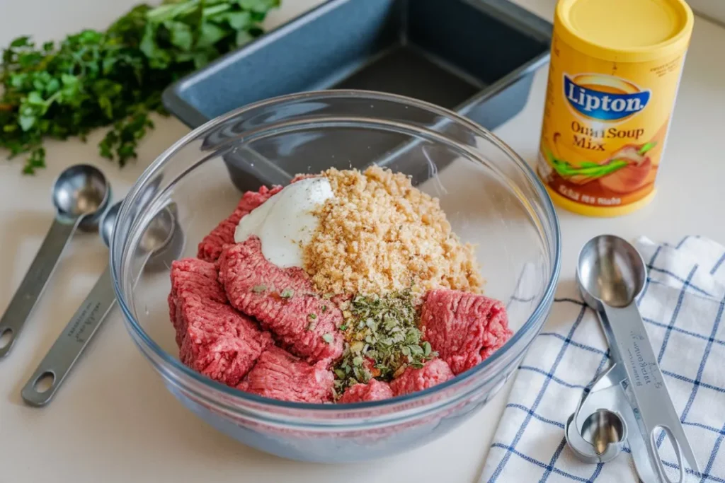 Classic Meatloaf Recipe with Lipton Onion Soup Mix: A Comfort Food Favorite