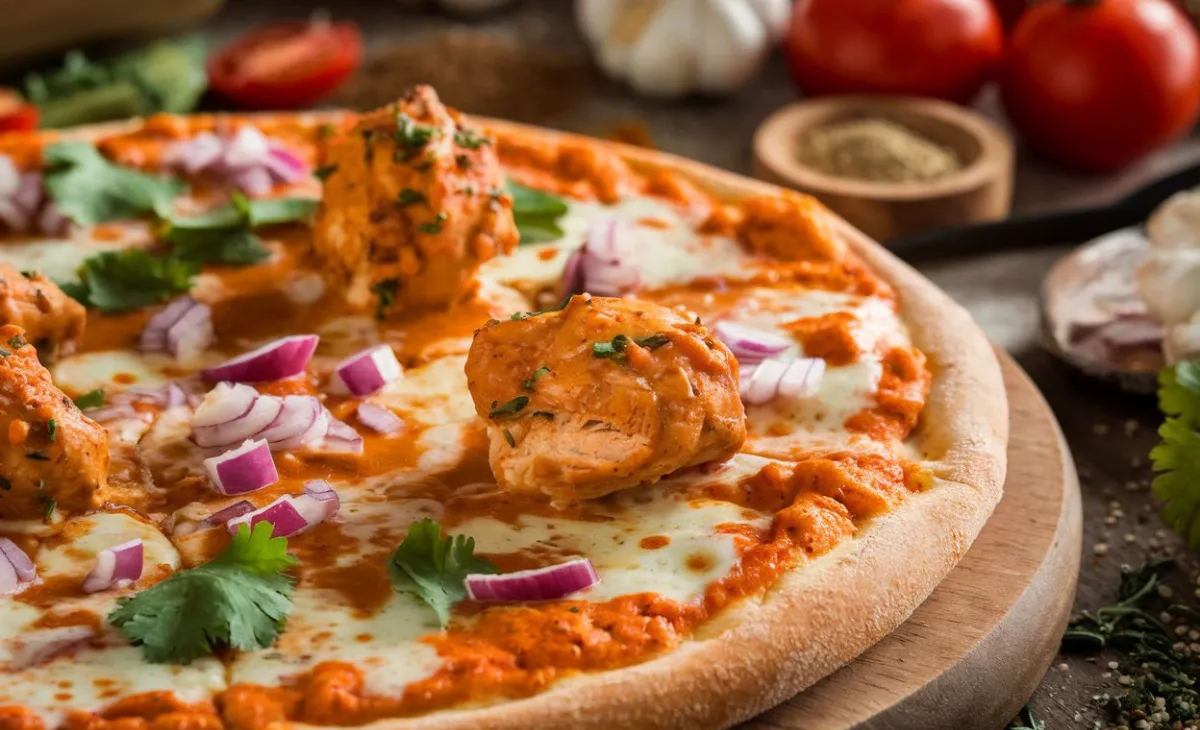 Chicken Tikka Masala Pizza: Combining Indian and Italian Flavors for a Unique Culinary Experience