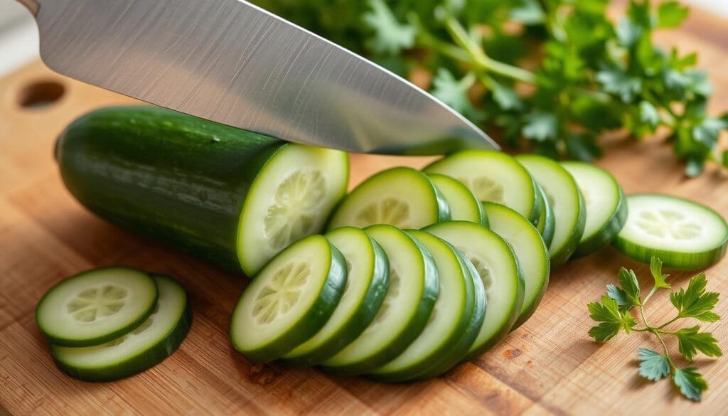 Cucumber slicing