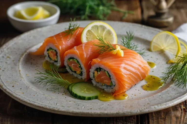 chatelaine smoked salmon roll