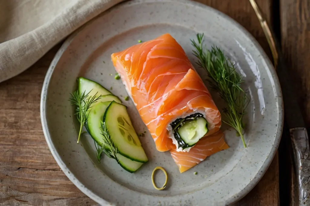 chatelaine smoked salmon roll