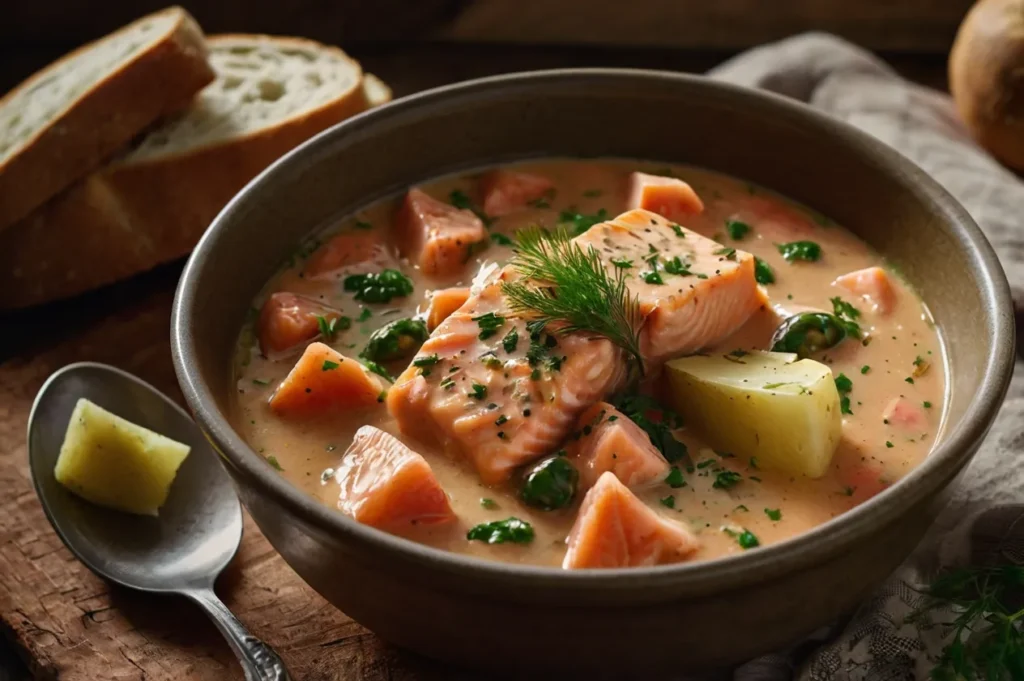 salmon stew
