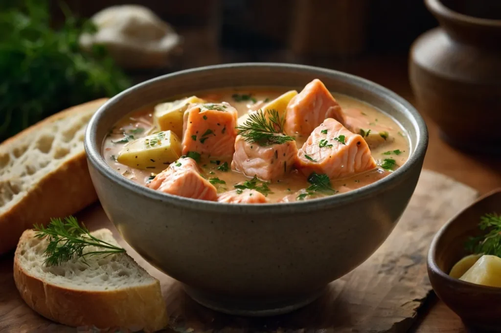 salmon stew