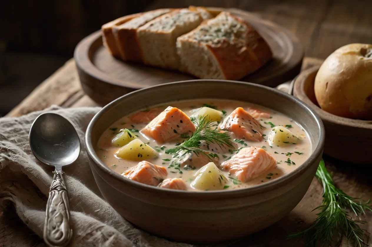 how to make salmon stew