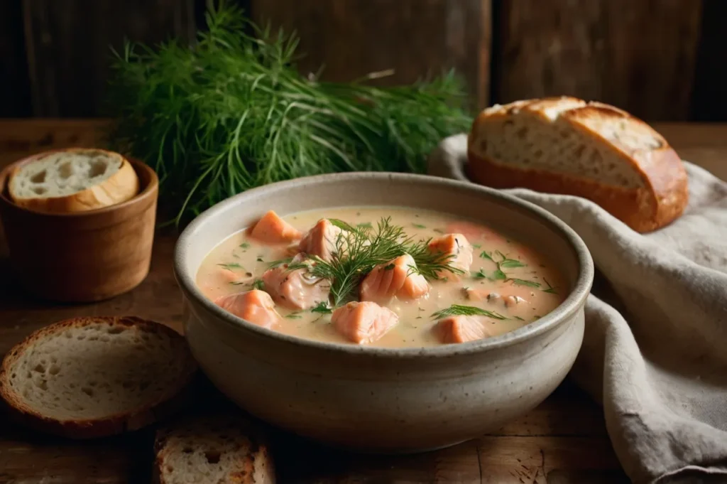 how to make salmon stew