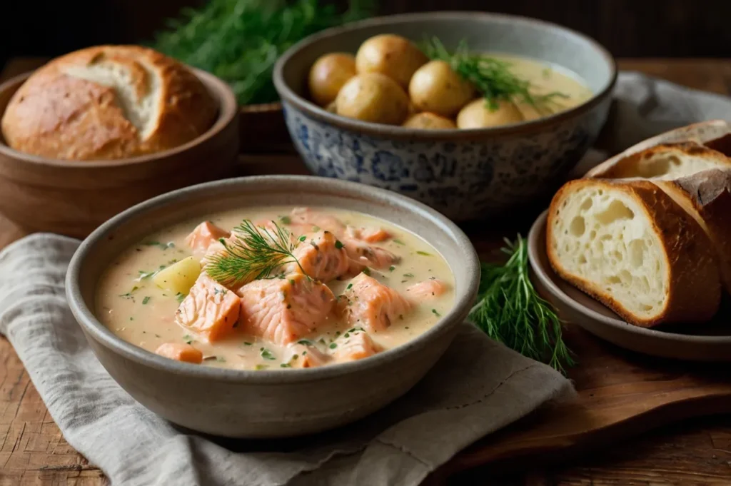 how to make salmon stew