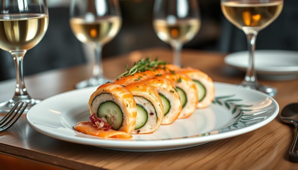 Smoked Salmon Roulade Wine Pairing