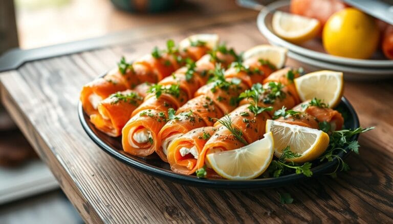 chatelaine smoked salmon roll