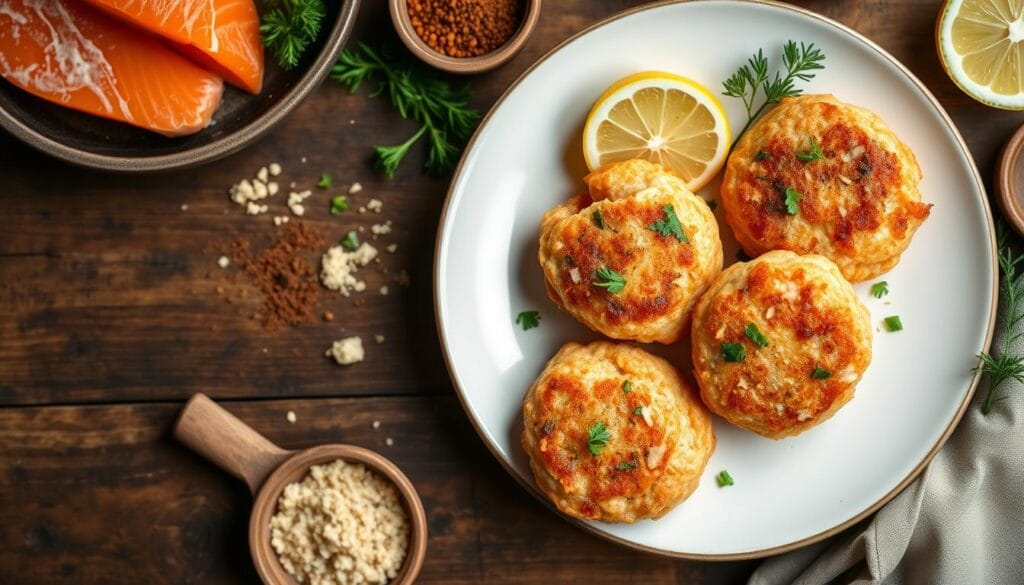 fresh salmon patties