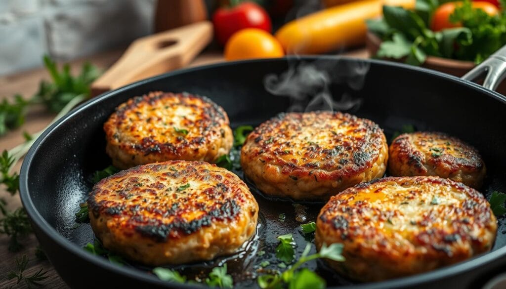 salmon burger patties