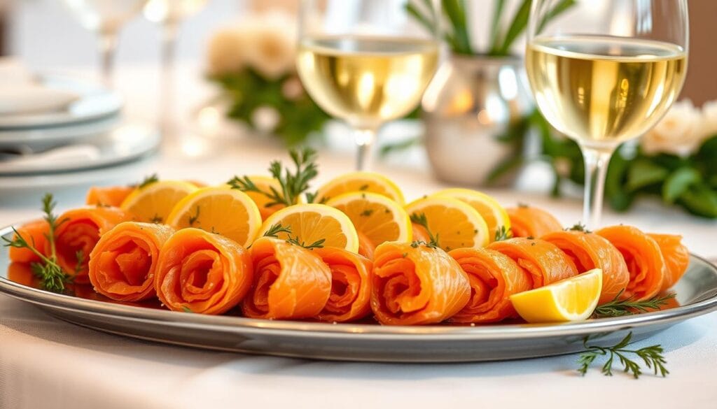 wine pairing with smoked salmon