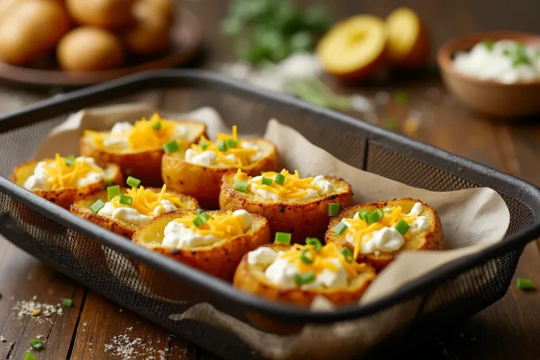 cottage cheese recipe for air fryer baked potato skins