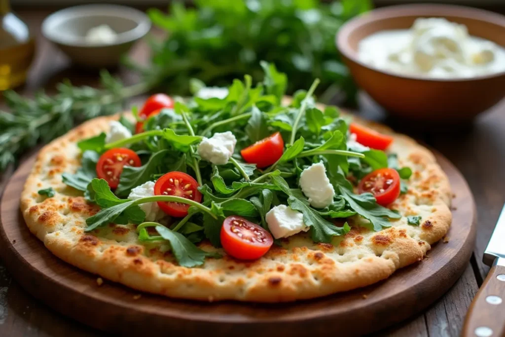 viral cottage cheese flatbread recipe