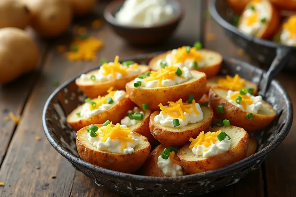 cottage cheese recipe for air fryer baked potato skins