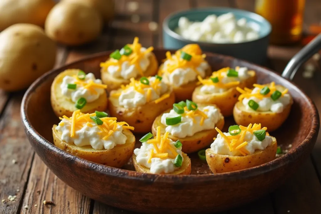 cottage cheese recipe for air fryer baked potato skins