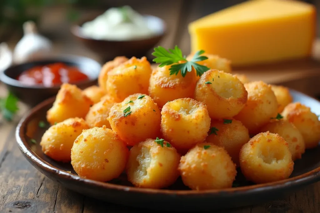 garlic cheese curds