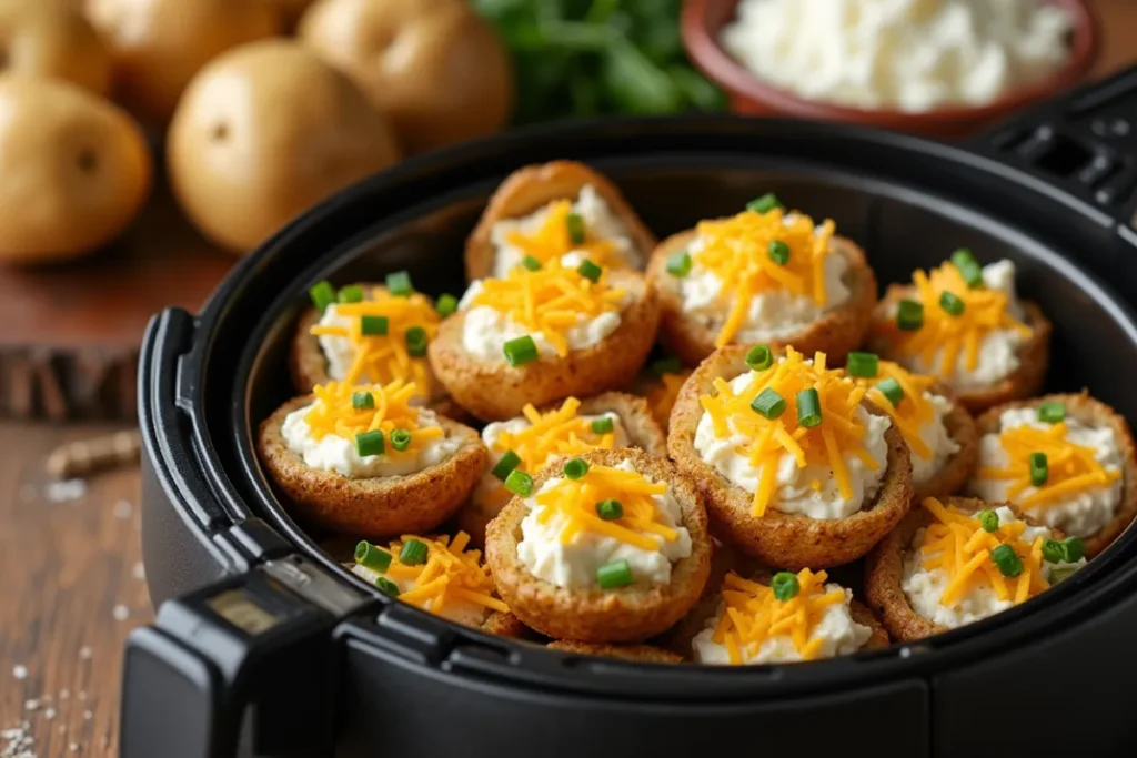 cottage cheese recipe for air fryer baked potato skins