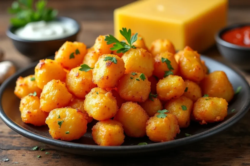 garlic cheese curds